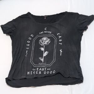 Talula Charcoal Graphic Tee